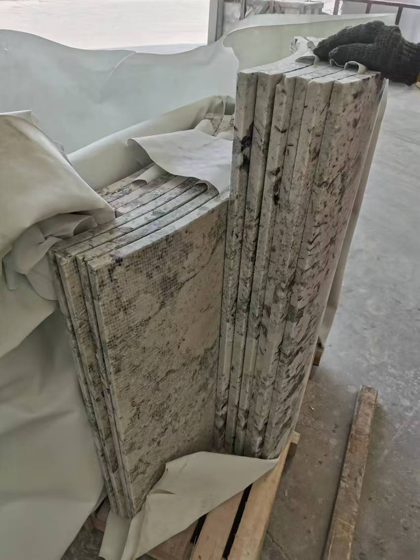 Hollow Column Curved Stone Panels