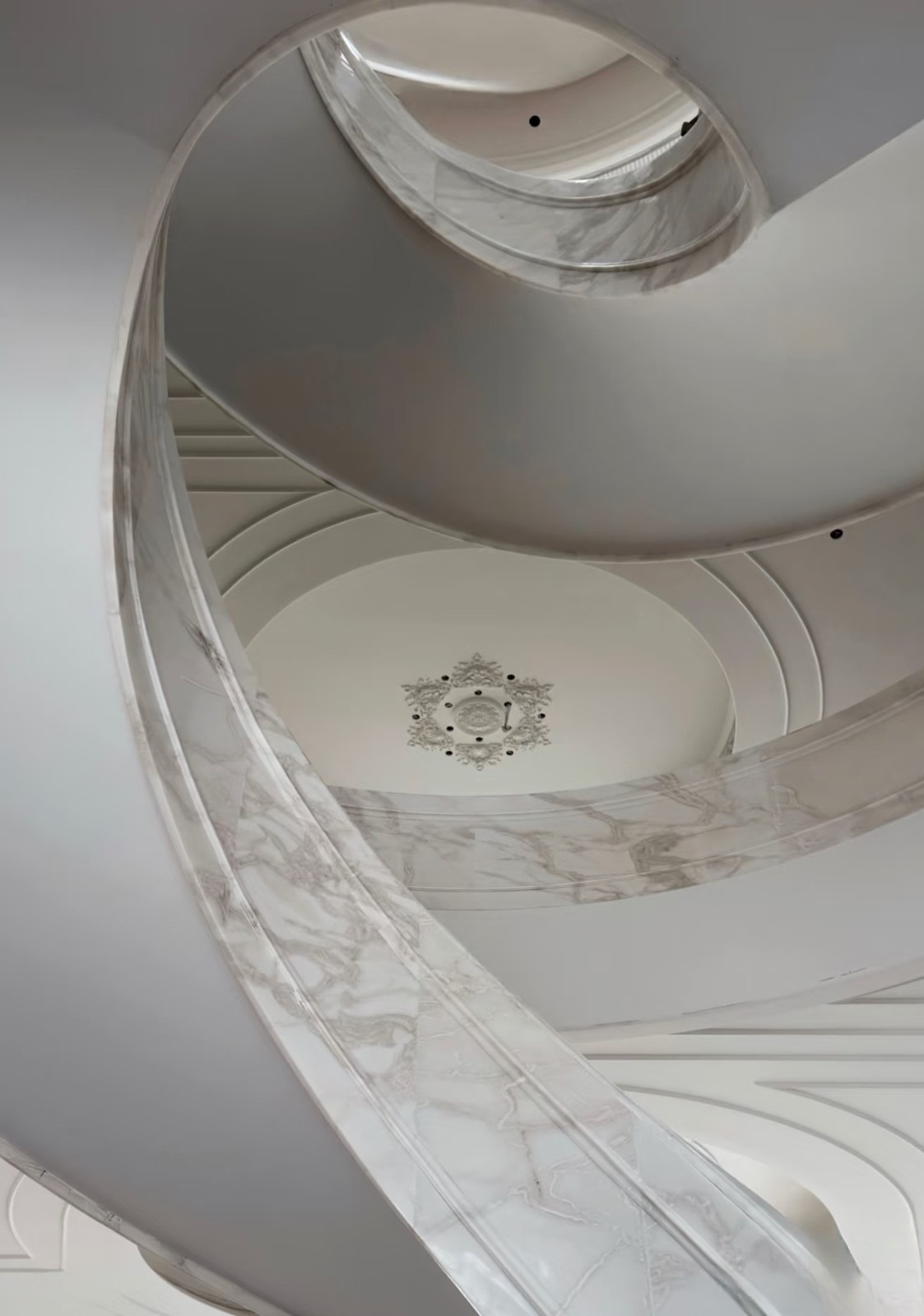 Double‑Curve Granite Water Feature Panels