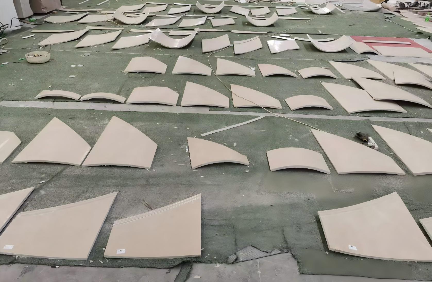 Double‑Curve Granite Water Feature Panels
