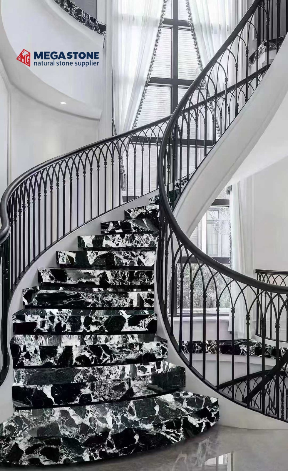 Noir Grand Antique Marble Slab Manufacturer China
