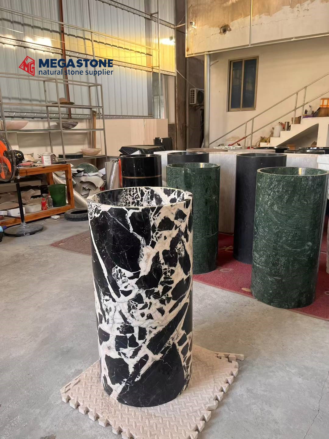 China Noir Grand Antique Marble Slab Price