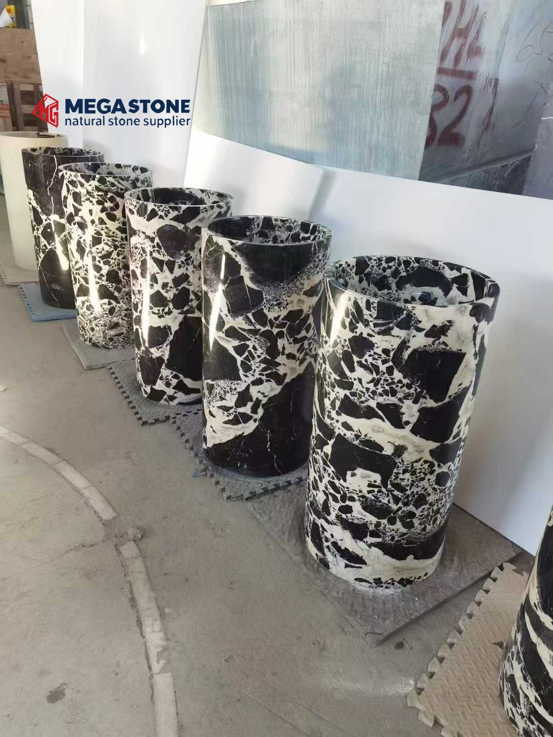 Noir Grand Antique Marble Slab Manufacturer China