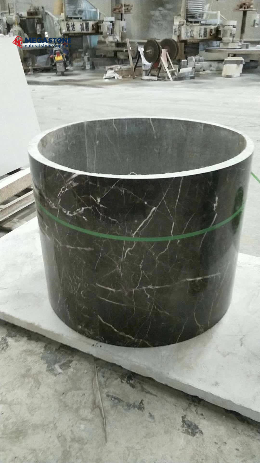 China Nero St Laurent Brown Black Marble Slab Price