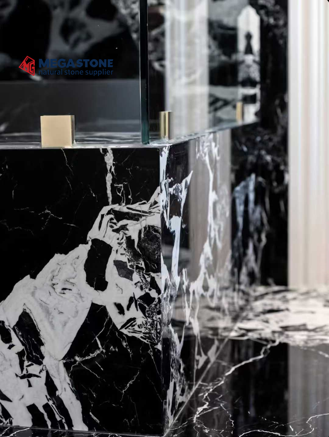 French Noir Grand Antique Marble Slab Manufacturer
