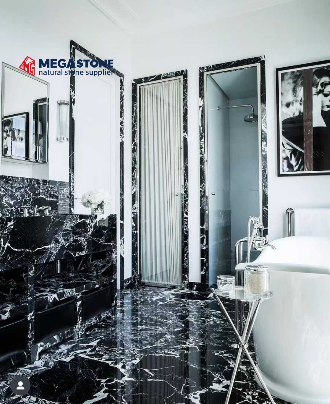 French Noir Grand Antique Marble Slab Manufacturer