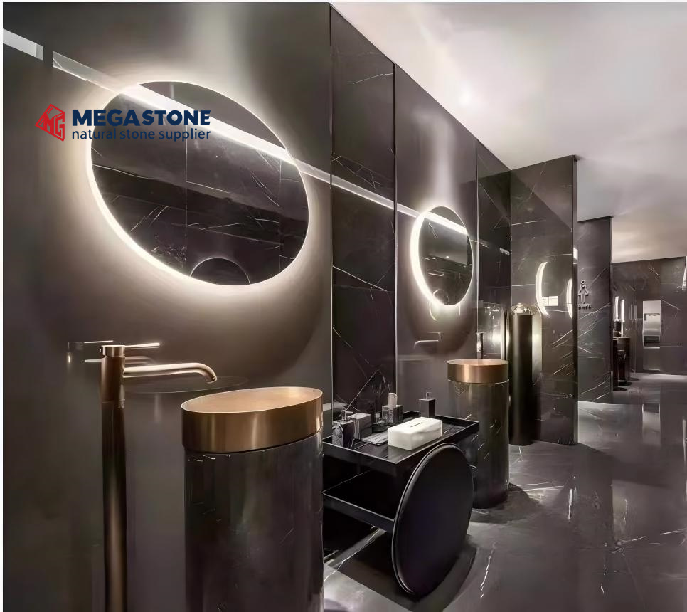 Pietra Grey Marble Slab Manufacturer