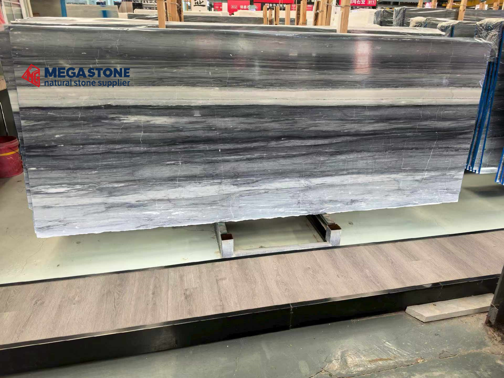 China palissandro blue marble