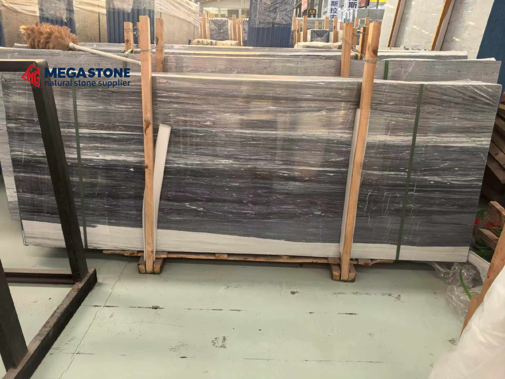 China palissandro blue marble