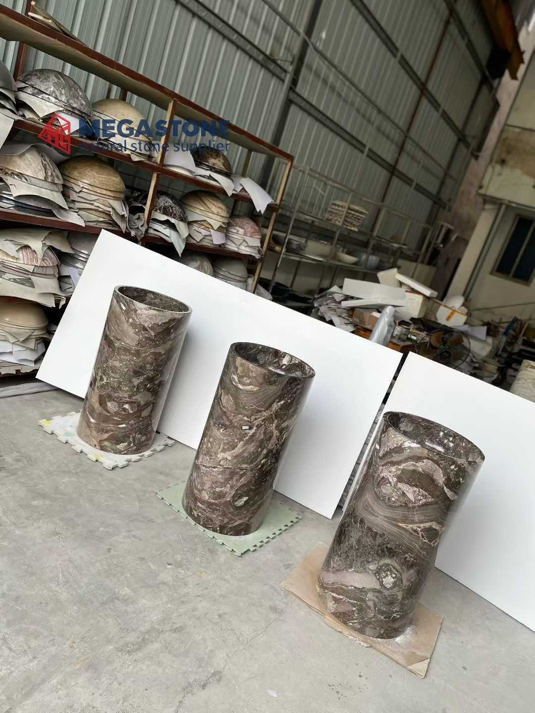 Venetian Brown Marble Polished Slab Bulk Order