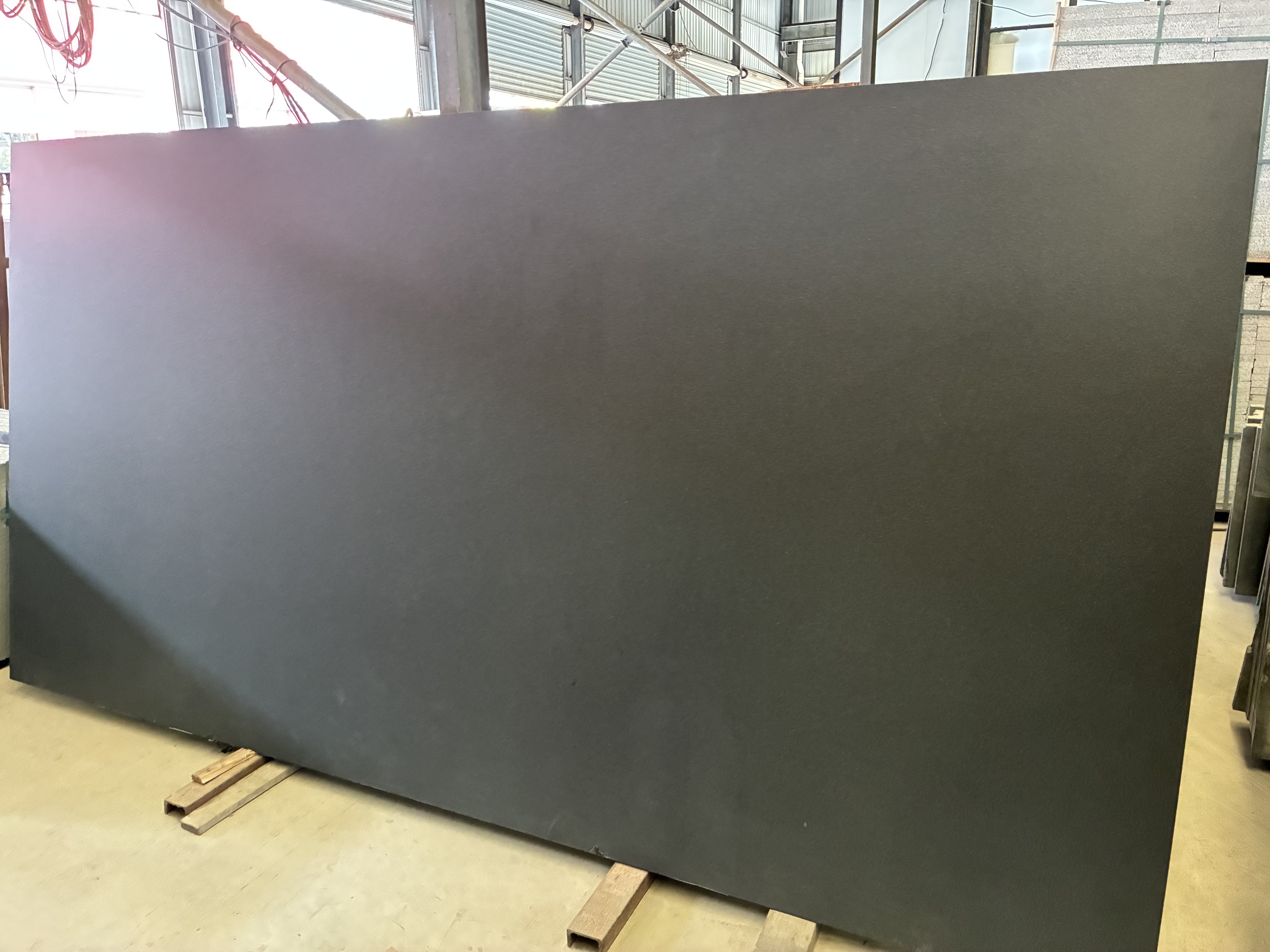 Nero Africa Granite Slab and Tiles Leathered Finish