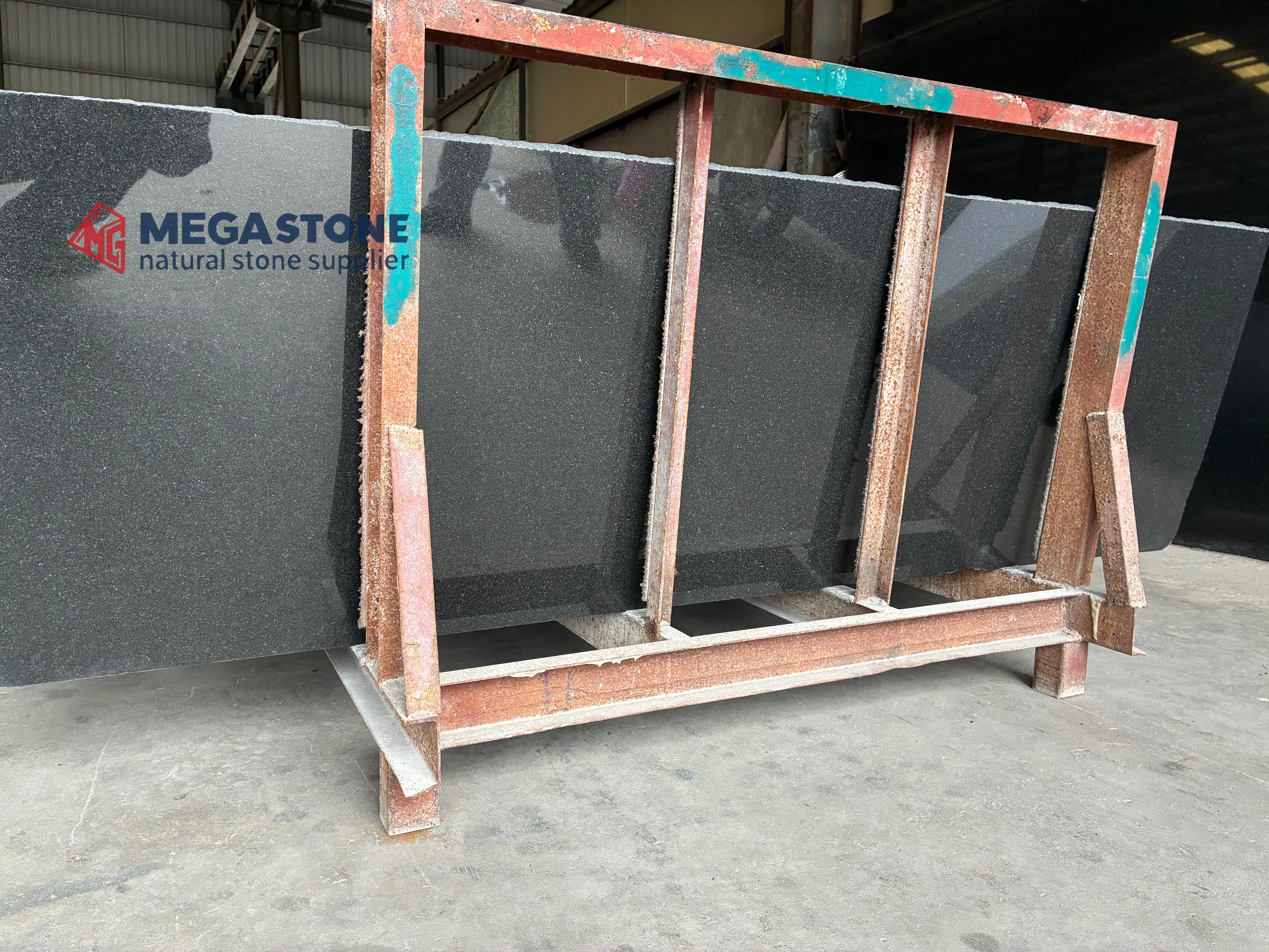 Nero Africa Granite Slab and Tiles Polished Finish