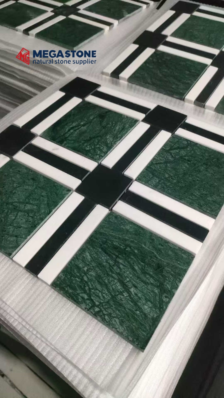 Verde Guatemala Marble Tiles