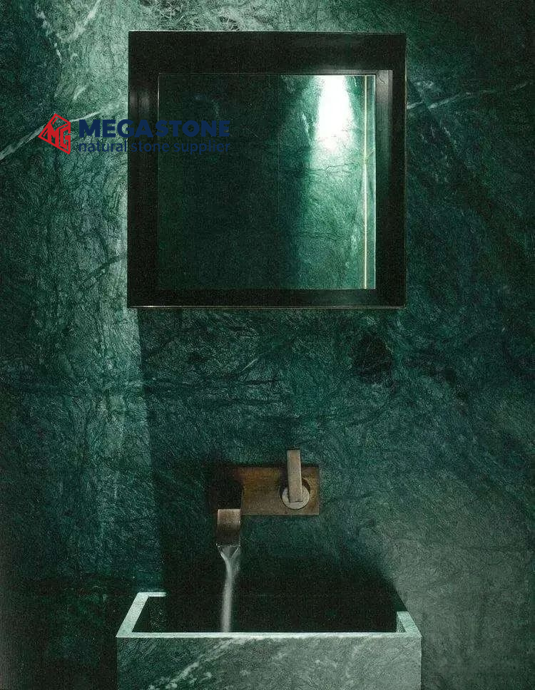 Verde Guatemala Marble Tiles
