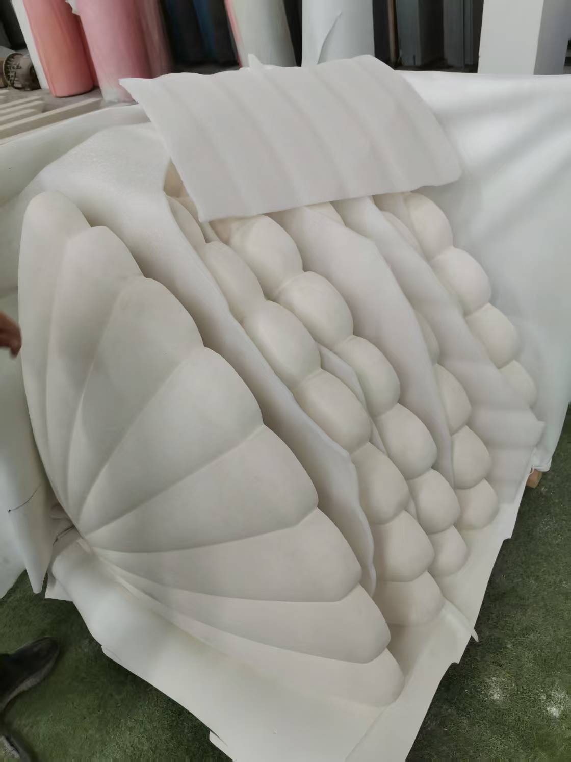 Vratsa limestone custom fabrication