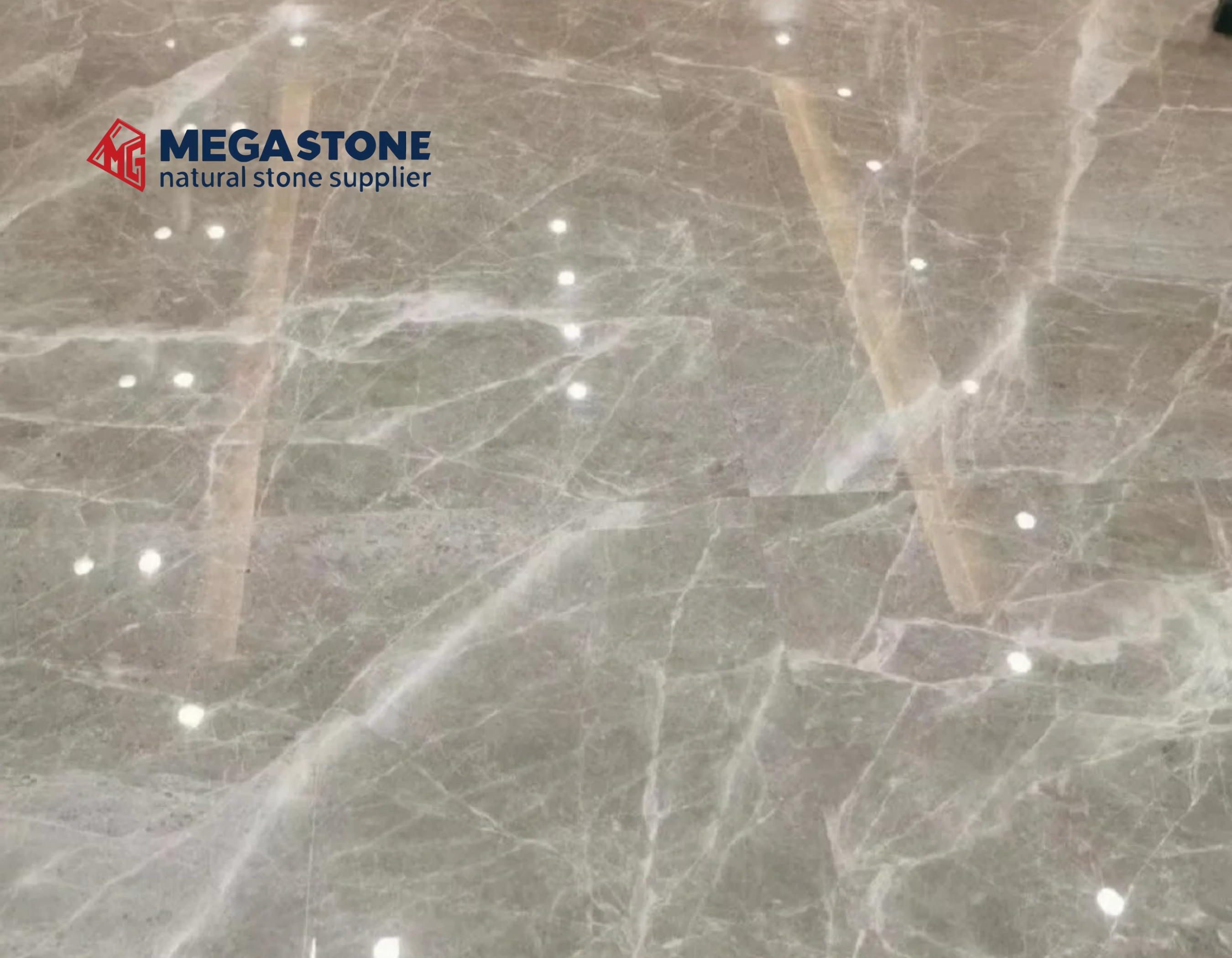 Chinese Light Grey Emperador Marble