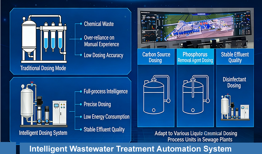Industrial wastewater control system
