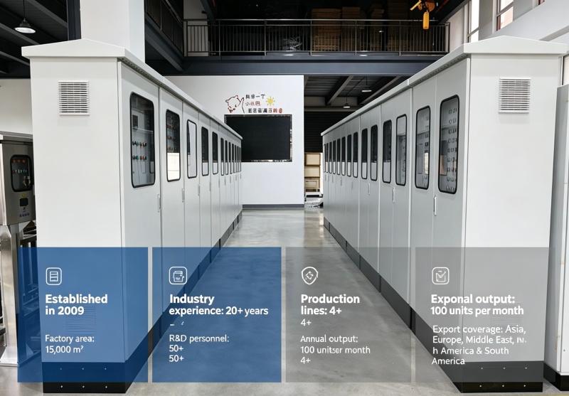 Wastewater treatment cabinet