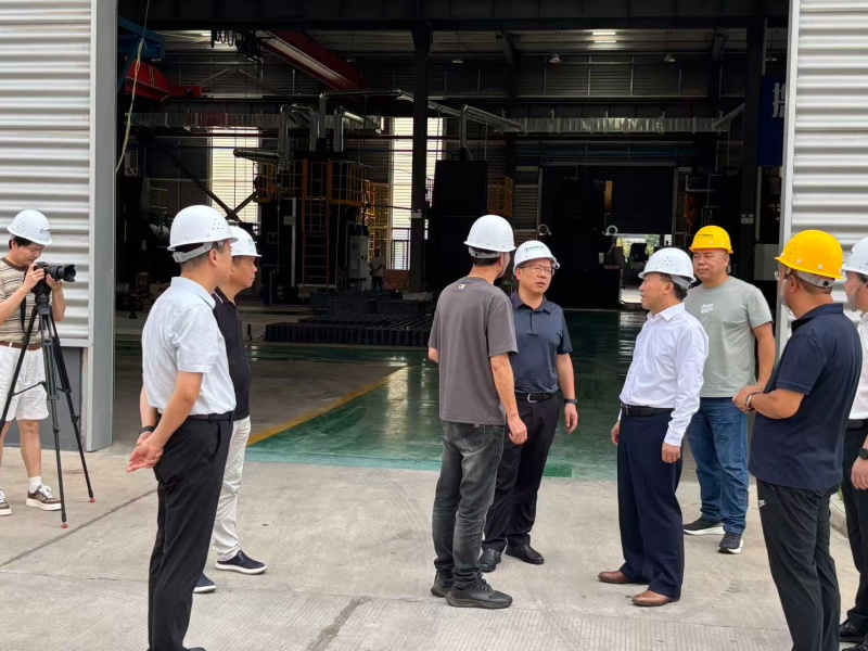 Leadership visit and inspection