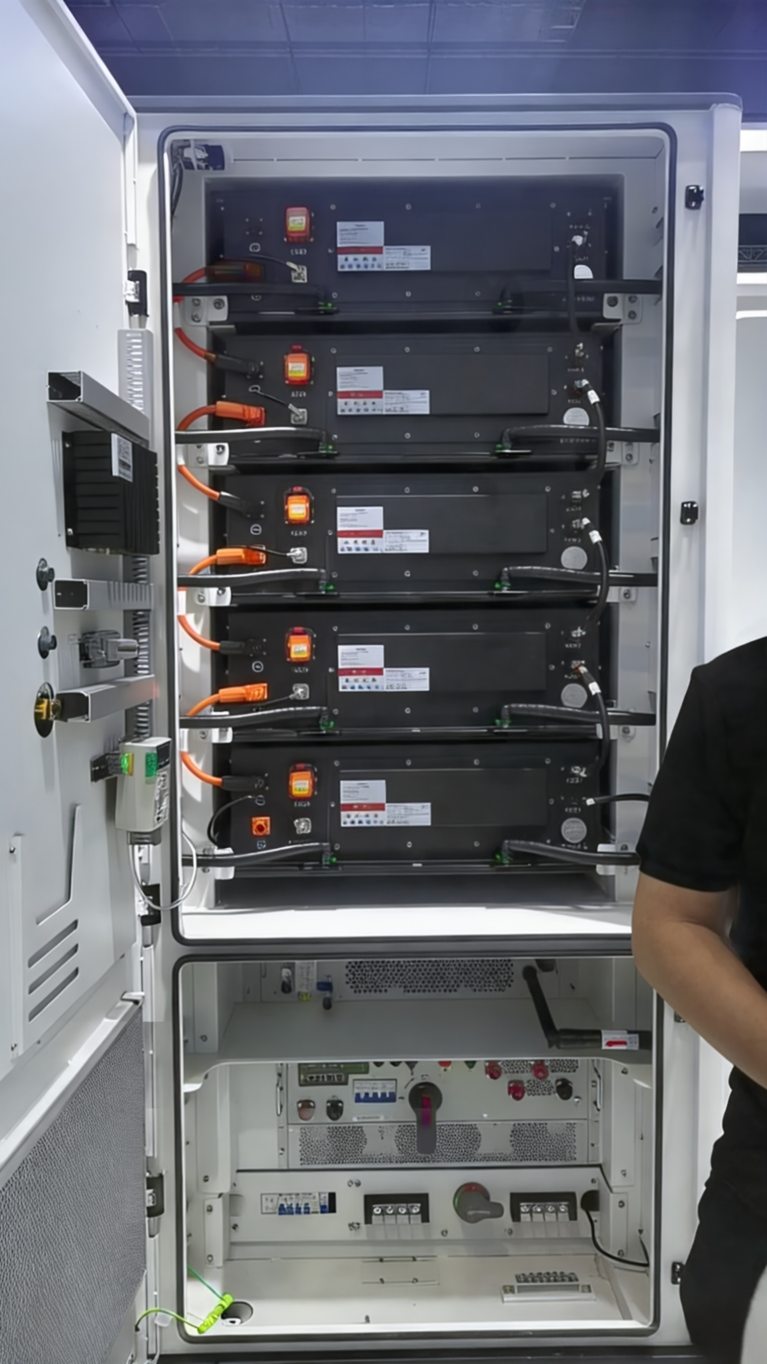 EVO 261KWh with 125KW AC Output Battery Cabinet