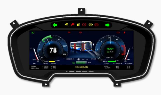 Dashboard and Dispplay for EV