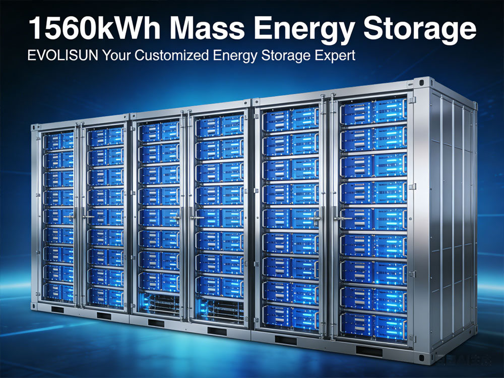 10FT Industrial & Commercial All-in-One Cabinet | 1560kWh Mass Energy Storage, Safeguarding Critical Loads