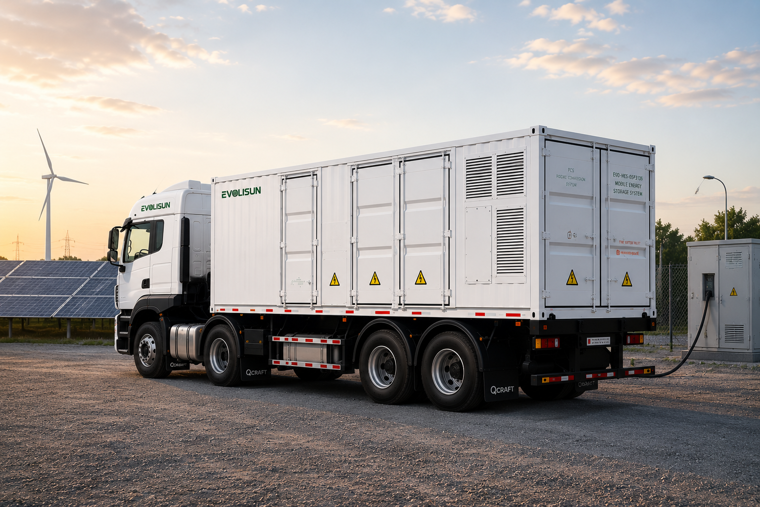 EVO-MES-05P3135 Mobile Energy Storage Vehicle