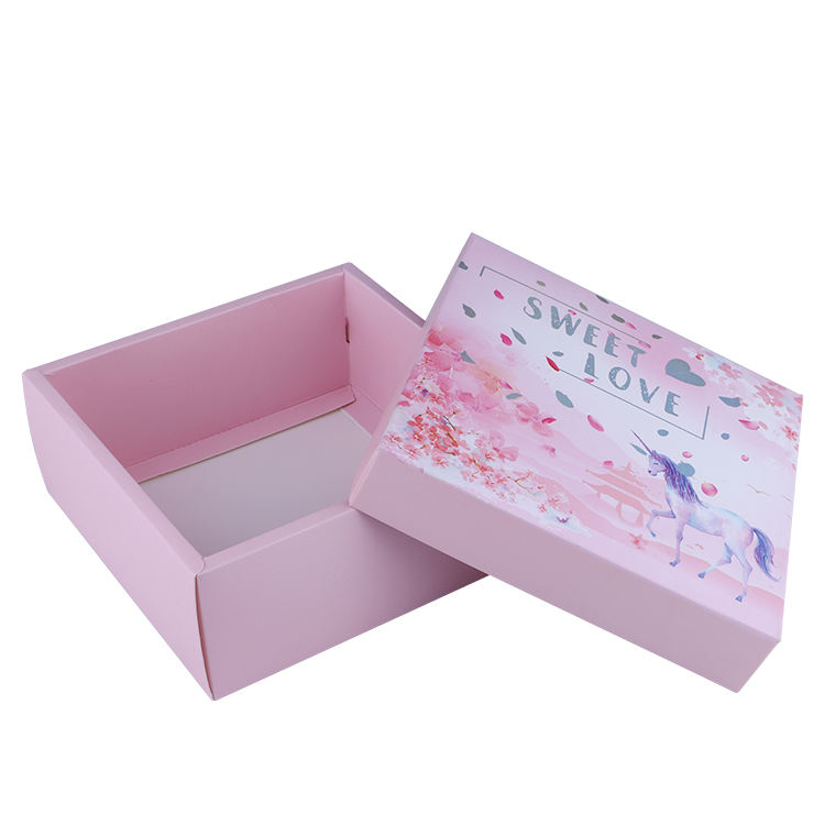 Personalized Pink Paper Boxes Personalized Pink Paper Boxes