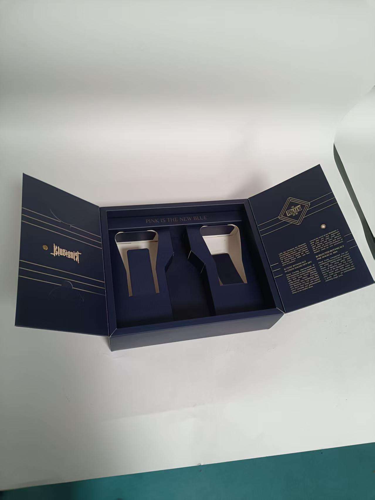 Perfume Sample Tester Vials Cigarette Style Paper Box with Embossing Printing