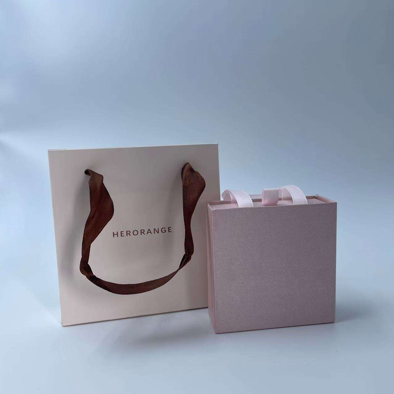 Custom Luxury Satin Necklace & Earring Set Gift Box