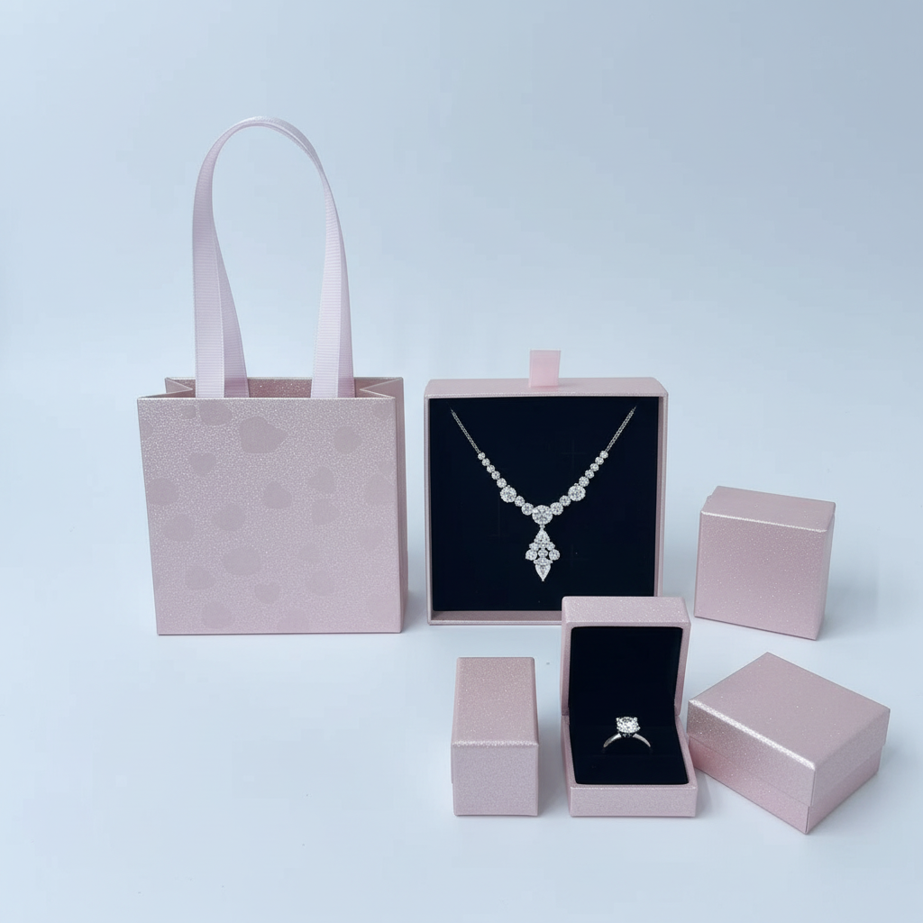 Luxury Satin Earring Set Gift Box Luxury Satin Earring Set Gift Box