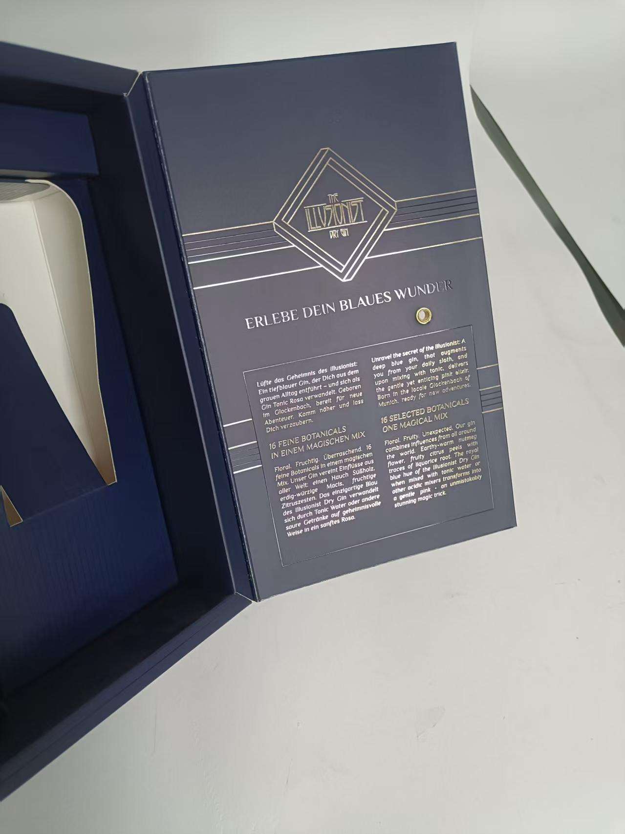 Custom Recyclable Luxury Rigid Paper Box for Cosmetics Perfume