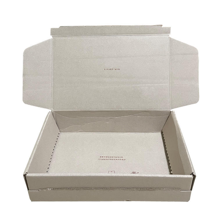 Kraft Corrugated Cardboard Eco-friendly Recycled Custom Packaging Box for Shoes Clothing Gifts