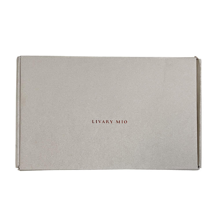 Kraft Corrugated Cardboard Eco-friendly Recycled Custom Packaging Box for Shoes Clothing Gifts