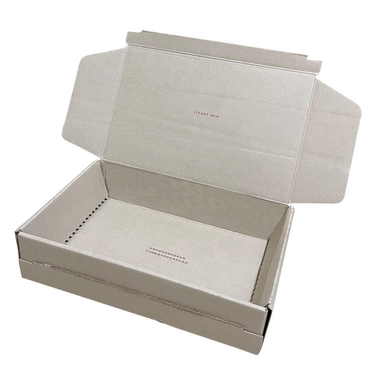 Kraft Corrugated Cardboard Eco-friendly Recycled Custom Packaging Box for Shoes Clothing Gifts