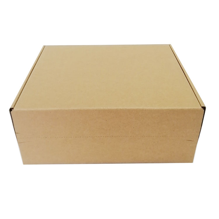 Zipper Corrugated Paper Custom Flat Packaging Boxes with Paper Insert Recycled Materials
