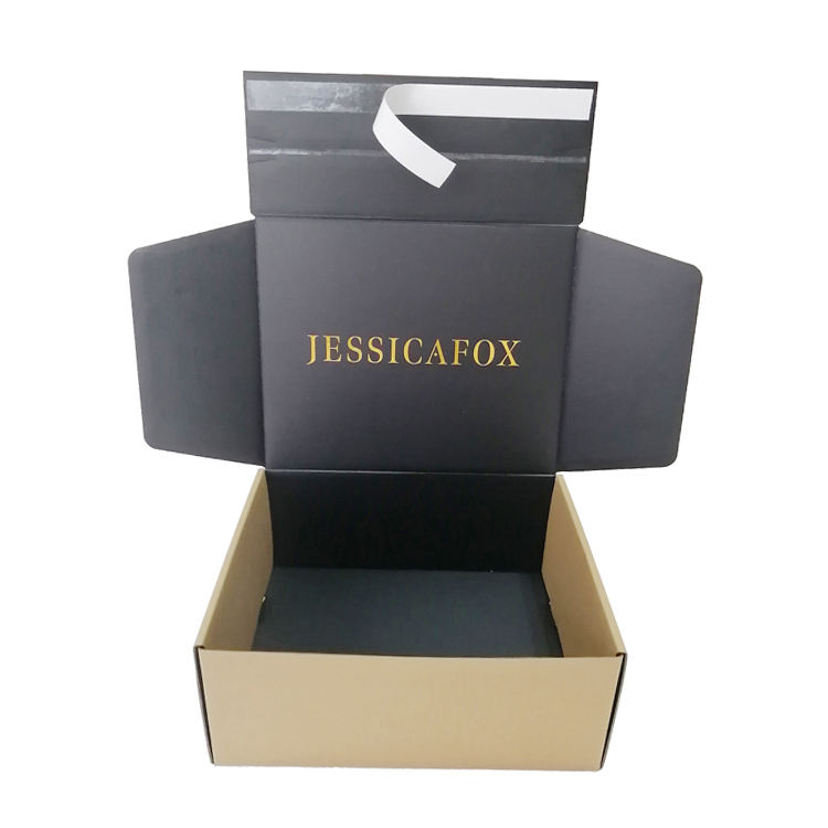 Zipper Corrugated Paper Custom Flat Packaging Boxes Zipper Corrugated Paper Custom Flat Packaging Boxes