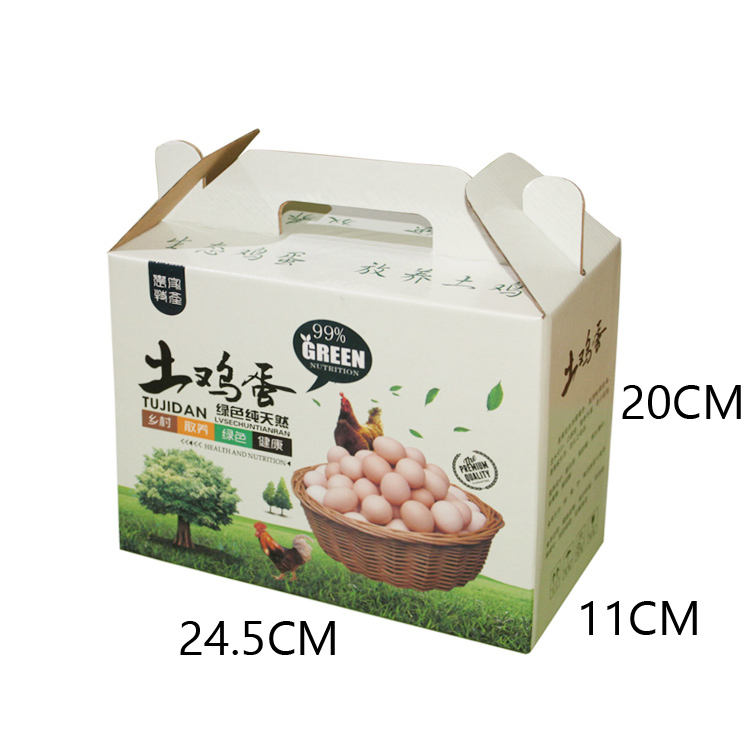 Recyclable Box with Handle Recyclable Box with Handle