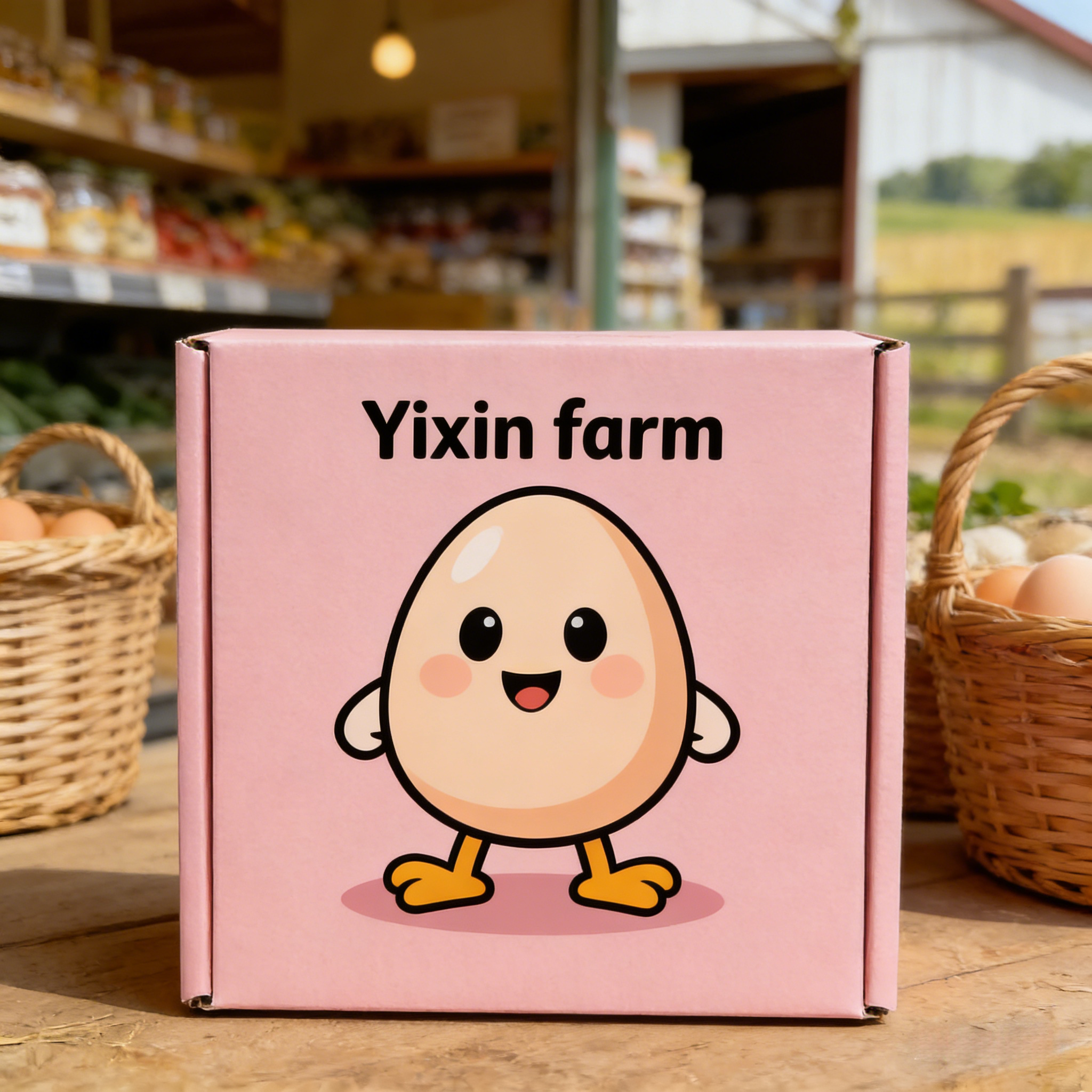 Customize Logo and Color Egg Paper Box Customize Logo and Color Egg Paper Box