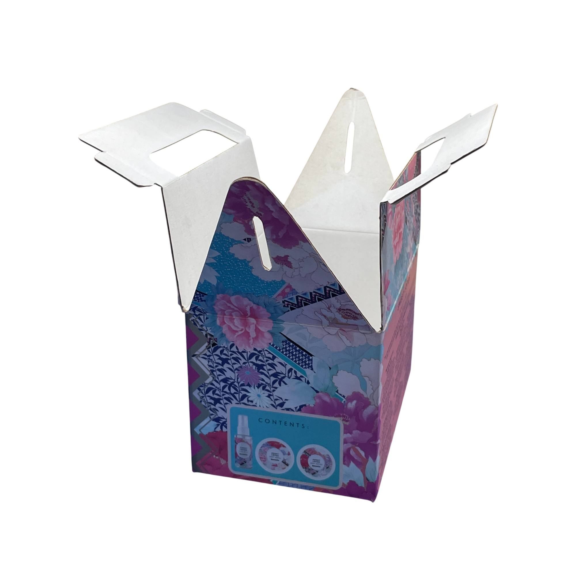 Pink Cute Paper Boxes White Card Packaging for Cookies Candies Snack Gifts Ideal