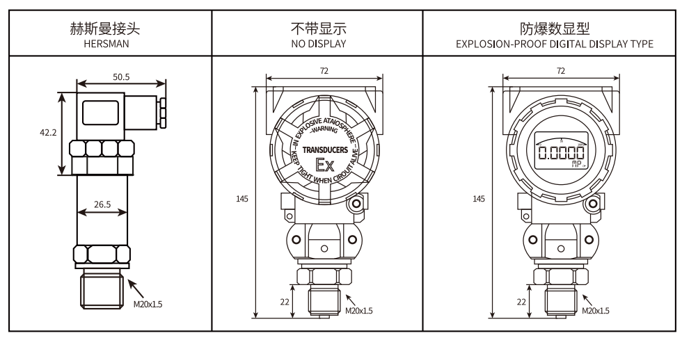 Industrial Pressure Transducer