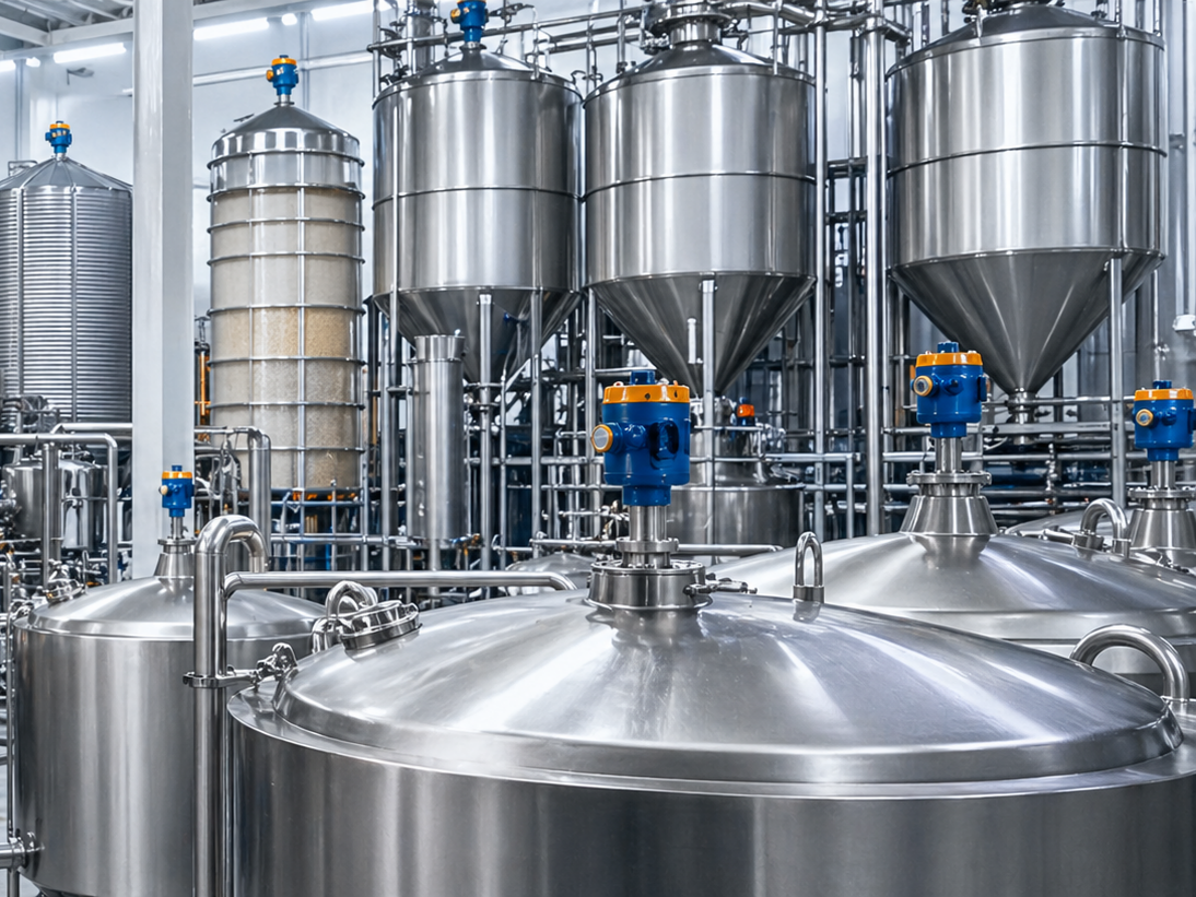 Level Measurement For Food And Beverage Processing