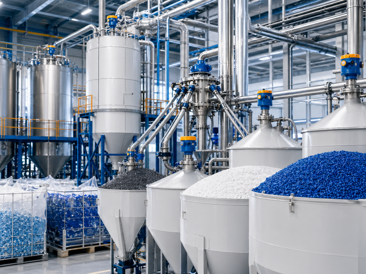 Level Measurement For Plastic Pellets And Powder Handling