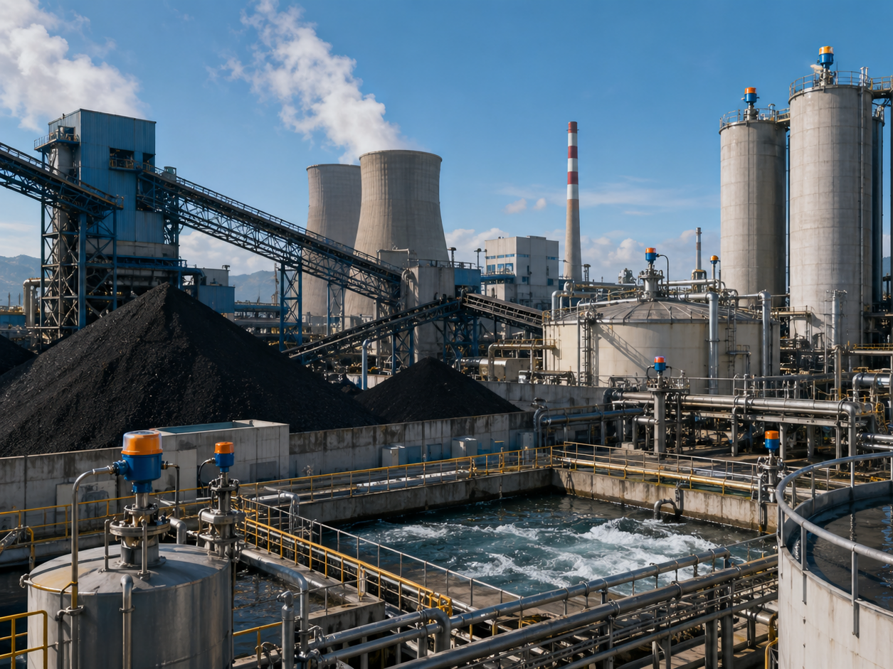 Level Measurement For Power Plants, Coal And Fly Ash