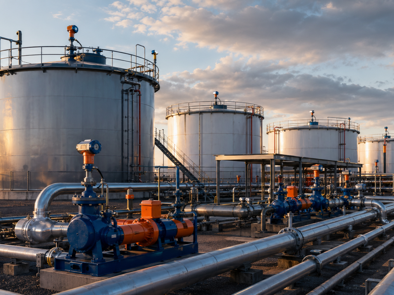 Level Measurement For Oil, Diesel And Fuel Storage