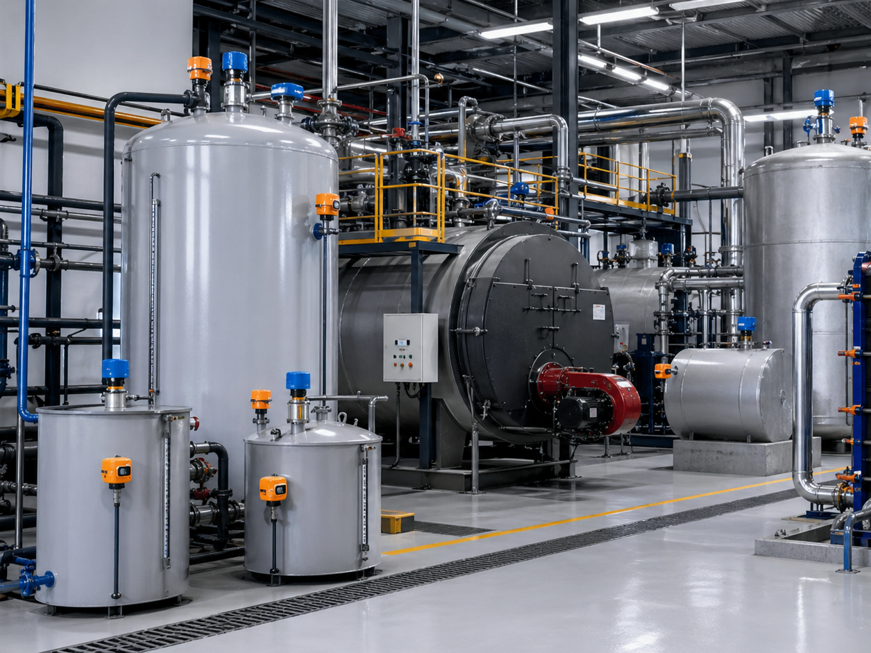 Level Measurement For Heating, Boiler And Condensate Tanks