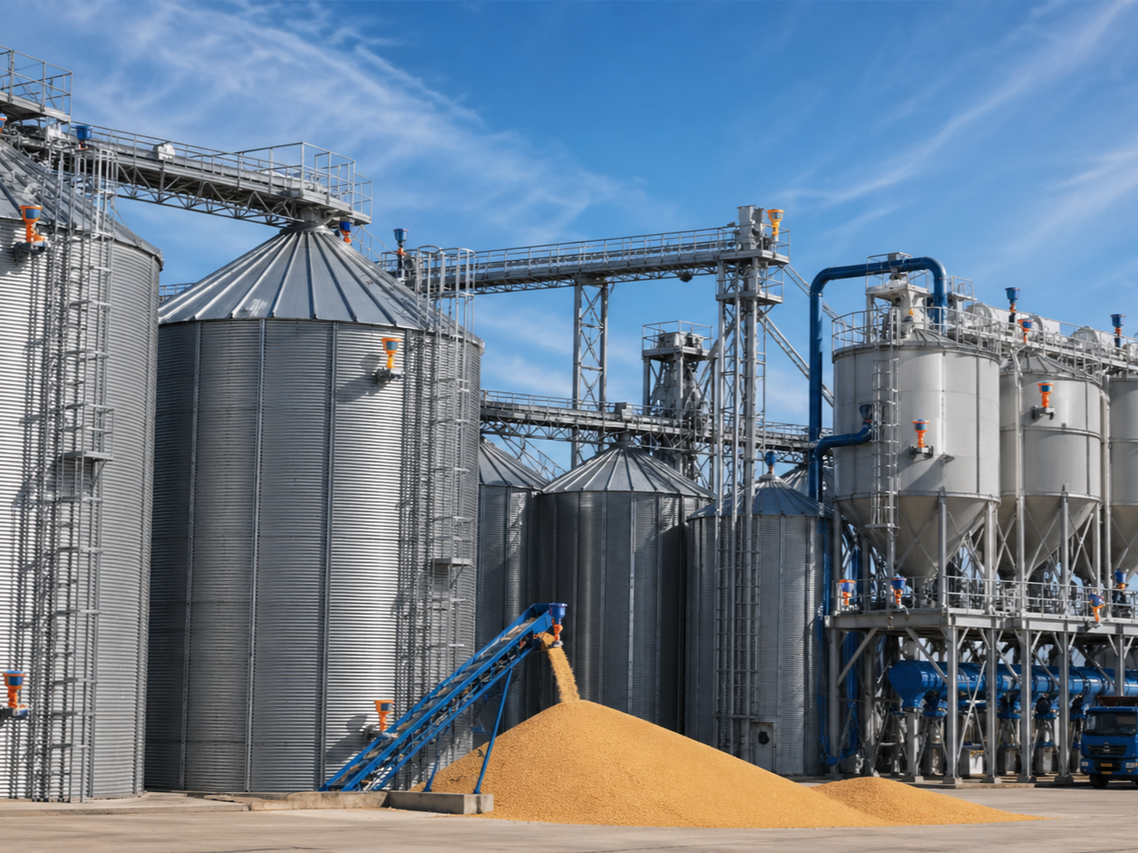 Level Measurement For Agriculture, Grain And Storage Silos
