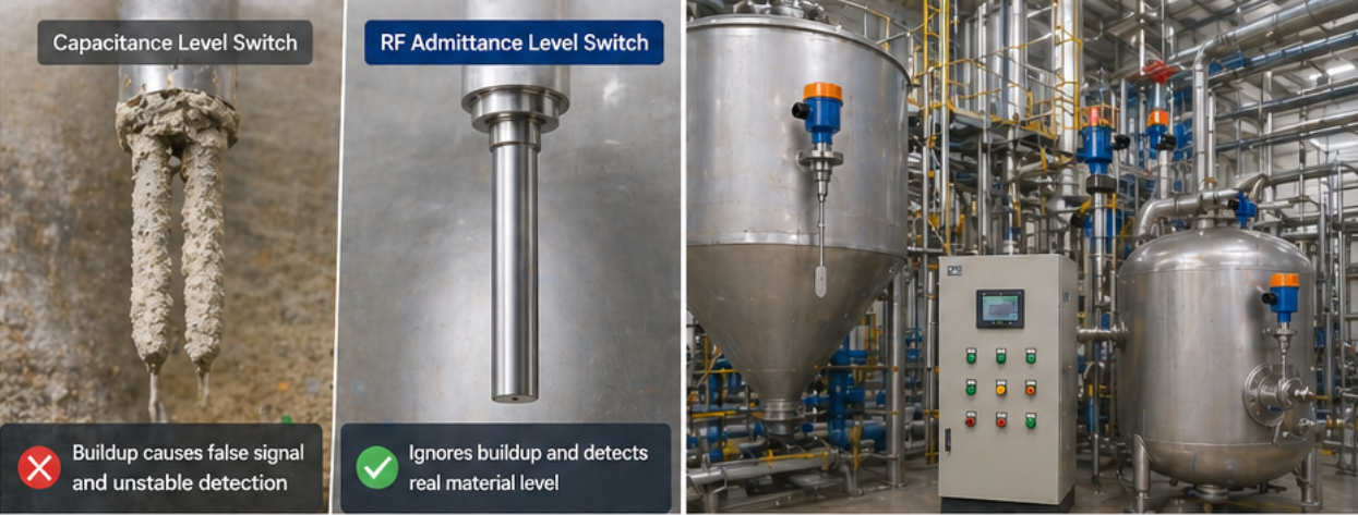 capacitance level switch