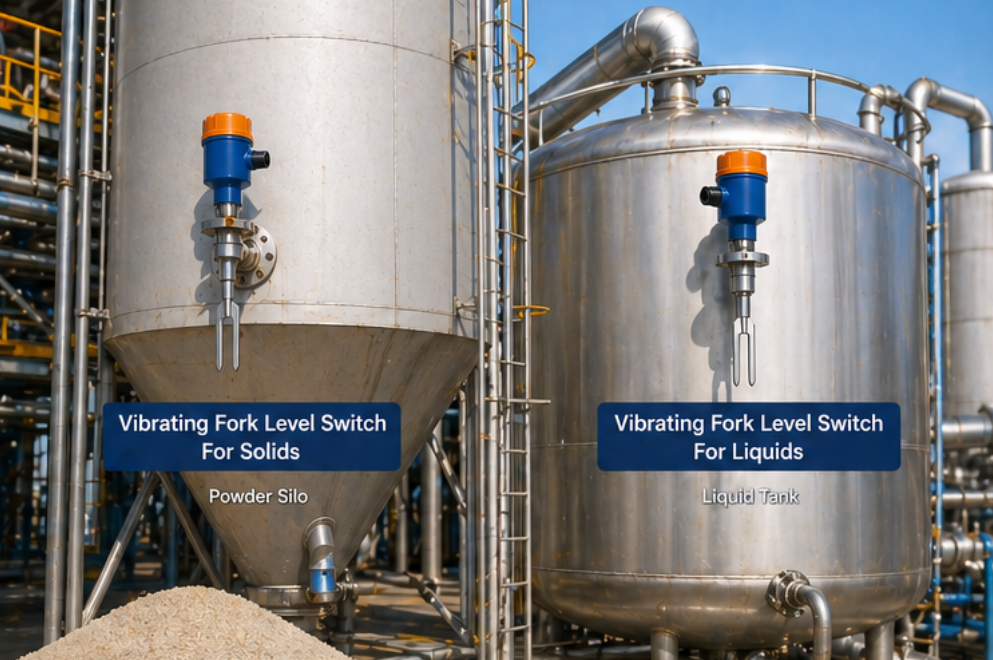 tuning fork level switch selection