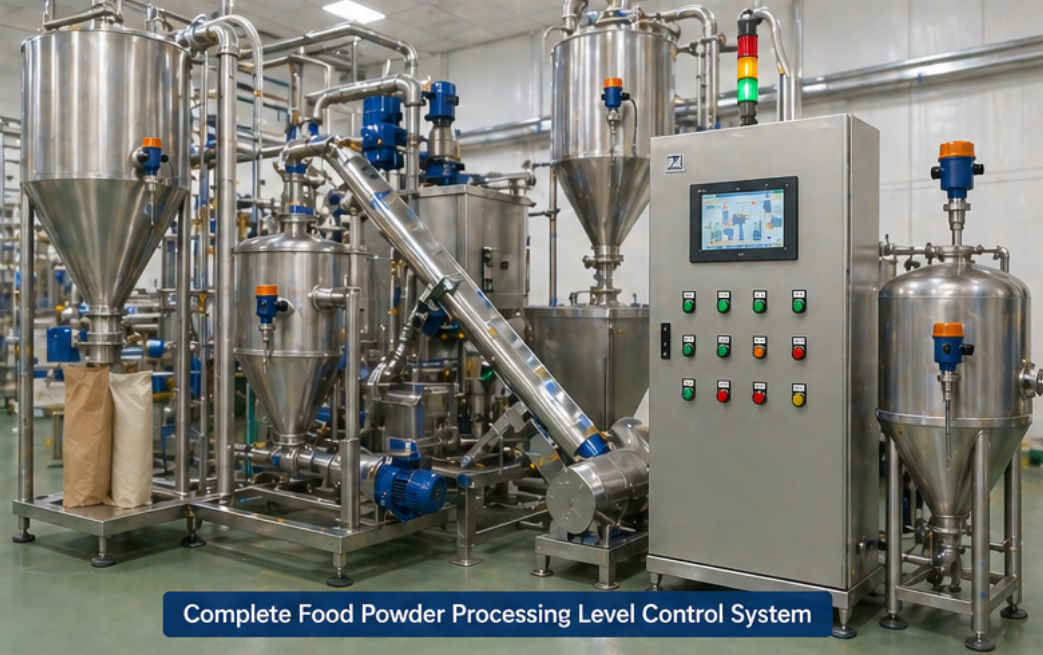 food grade powder level switch