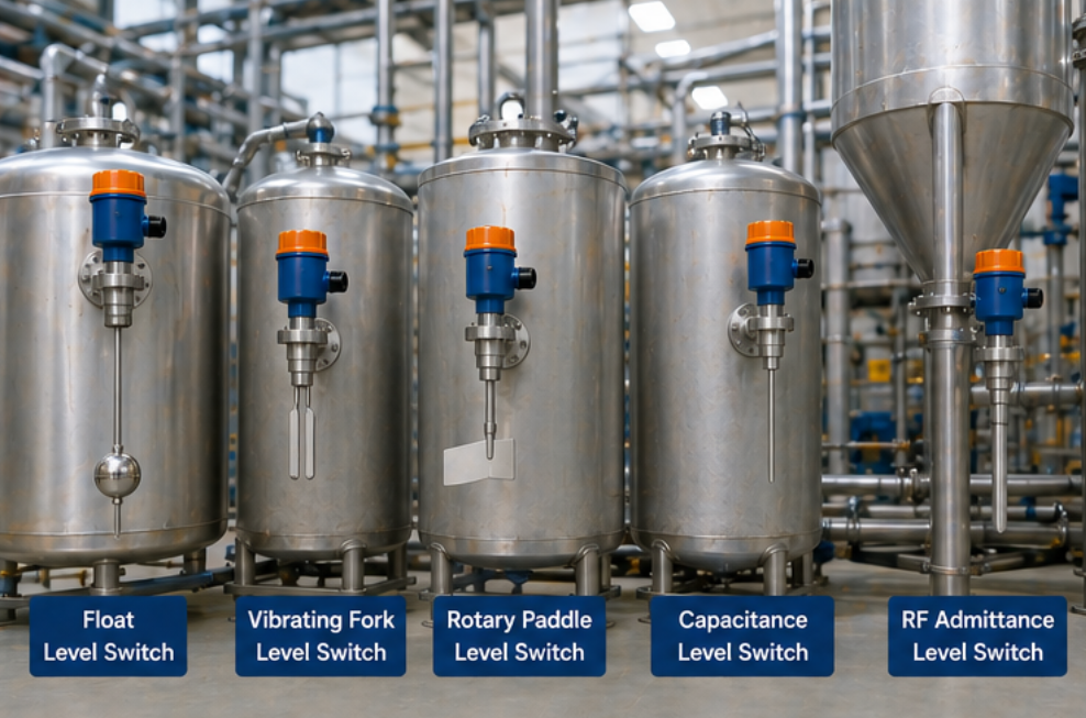 How To Choose The Right Level Switch For Industrial Tanks And Silos